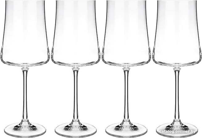 

Набор бокалов для вина Bohemia Crystal Xtra 40862/460/4 (4 шт)