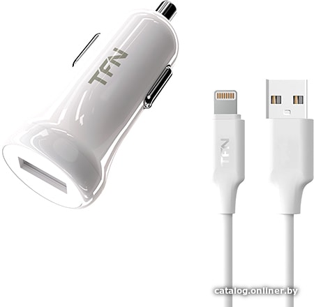 

Автомобильное зарядное TFN CC1U1ALIGWH