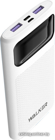 

Внешний аккумулятор Walker WB-910 10000mAh (белый)
