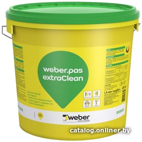

Декоративная штукатурка Weber.Vetonit pas ExtraClean 25 кг