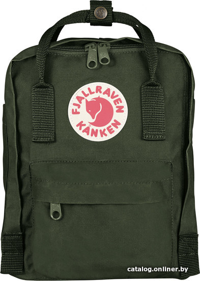 

Городской рюкзак Fjallraven Kanken Mini (660 - forest green)