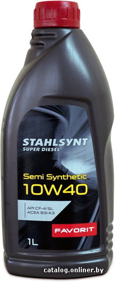 

Моторное масло Favorit Stahlsynt Super Benzin 10W-40 1л