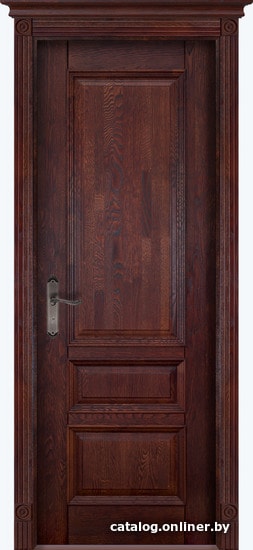 

Межкомнатная дверь ОКА Аристократ №1 60x200 (махагон)