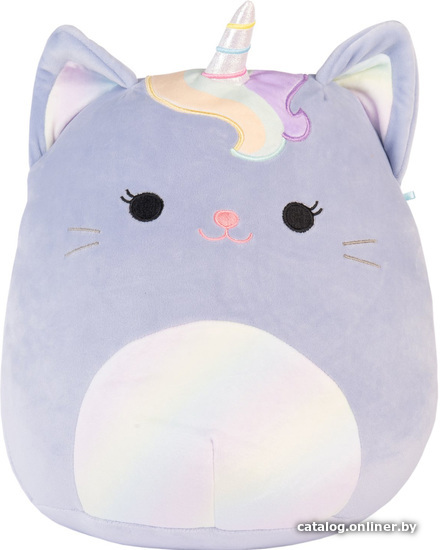 

Классическая игрушка Squishmallows Кошка-единорожка Кларисса 39438