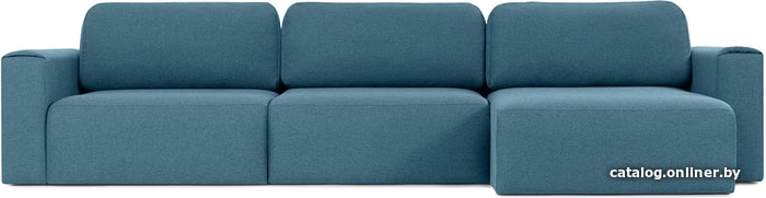 

Угловой диван Divan Санту-2 Textile Ocean (рогожка apollo teal, зеленый)