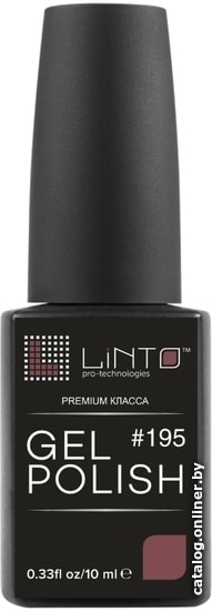 

Гель-лак Linto Gel Polish (тон 195) 10 мл