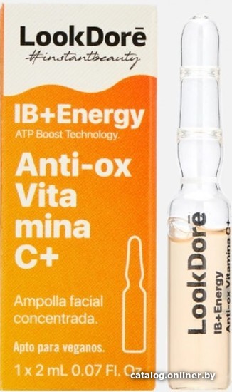 

LookDore Сыворотка для лица Ib+Energy Ampoules Anti-Ox Vitamin C+ 2 мл