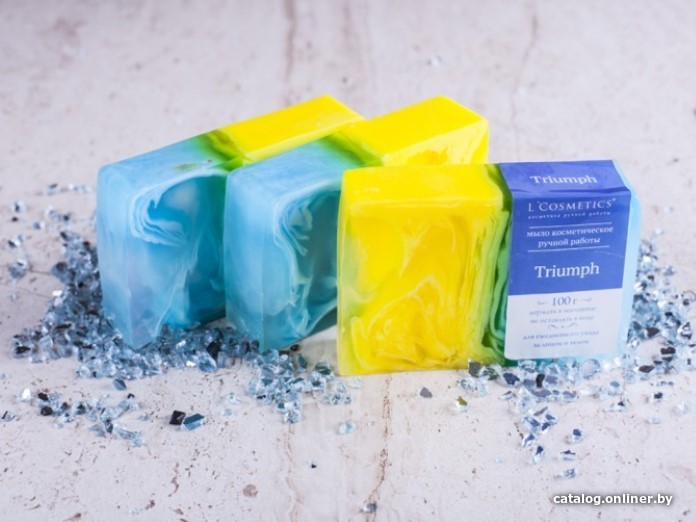 

L'Cosmetics Мыло твердое Ручной работы Triumph по мотивам Chanel Allure Homme Sport M 100 г