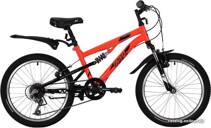 

Детский велосипед Novatrack Titanium New 20 2020 20SS6V.TITANIUM.OR20 (оранжевый)