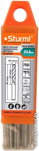 

Набор оснастки Sturm 1055-04-4S8-SS10 (10 предметов)