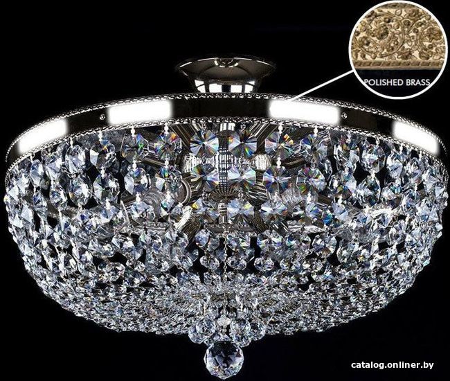 

Припотолочная люстра ArtGlass Gerta Dia 450 Polished Ce