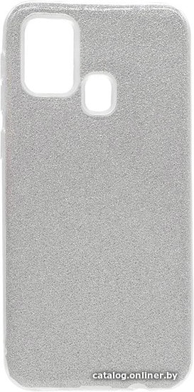 

Чехол для телефона EXPERTS Diamond Tpu для Samsung Galaxy M21 (серебристый)