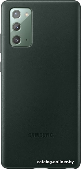 

Чехол для телефона Samsung Leather Cover для Galaxy Note 20 (зеленый)