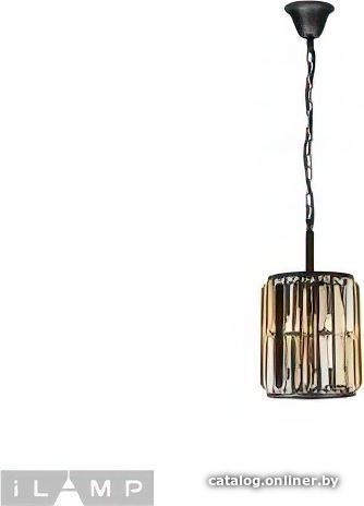 

Подвесная люстра iLamp Royal 10390-1P BK