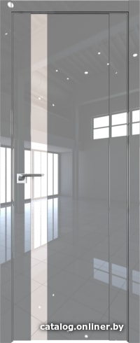 

Межкомнатная дверь ProfilDoors 62L 60x200 (грей люкс, стекло lacobel перламутровый лак)