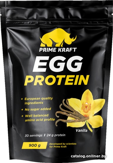 

Протеин Prime Kraft EGG Protein (900г, ваниль)