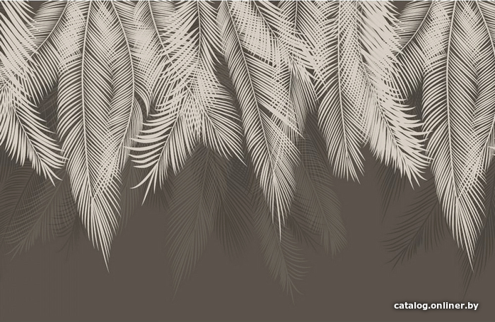 

Фотообои Citydecor Пальмовые листья (графит) 400x270