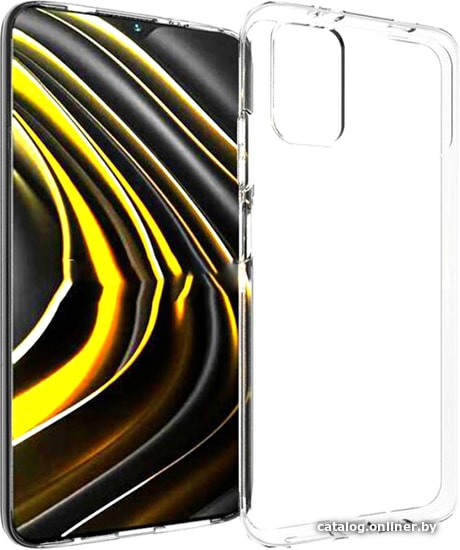 

Чехол для телефона KST для Xiaomi Poco M3 (прозрачный)