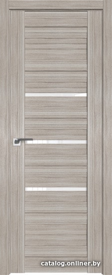 

Межкомнатная дверь ProfilDoors 18X 70x200 (капучино мелинга, стекло белый триплекс)