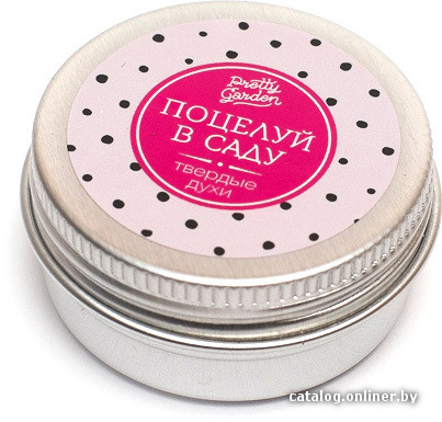 

Pretty Garden Твердые духи Поцелуй в саду в баночке (10 г)