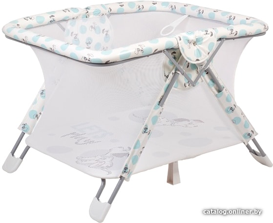 

Игровой манеж Polini Kids Disney baby Comfort 101 Далматинец (синий)