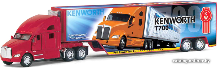 

Грузовик Kinsmart Kenworth T700 KT1302W (в ассортименте)