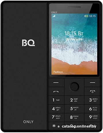 

Кнопочный телефон BQ-Mobile BQ-2815 Only (черный)