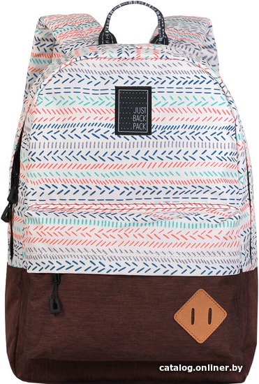 

Городской рюкзак Just Backpack Vega (stripes-brown)