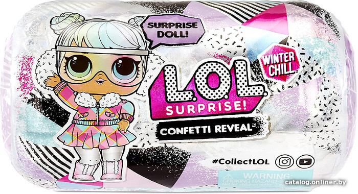 

Кукла-сюрприз L.O.L. Surprise! Зимний чилл конфетти PDQ 576600EUC