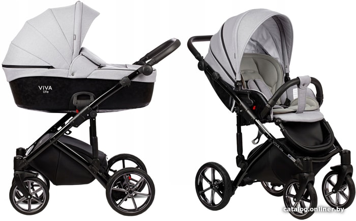 

Универсальная коляска Tutis Viva Life Majestic (2 в 1, 042)