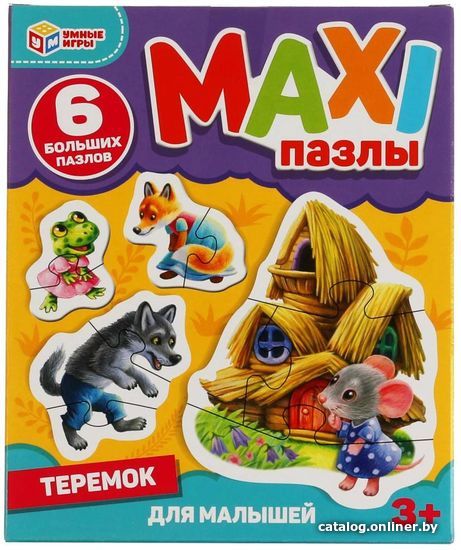 

Мозаика/пазл Умные игры Теремок 4680107902153