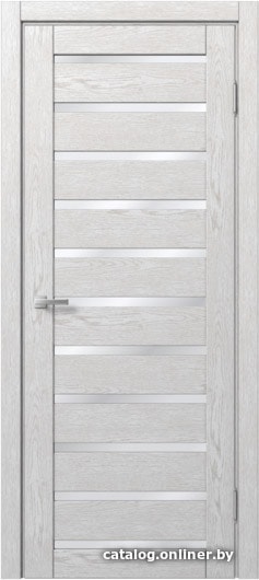 

Межкомнатная дверь MDF-Techno Dominika 107 60x200 (дуб бело-серый/стекло лакобель белый)