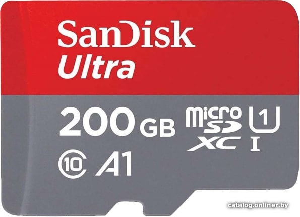 

Карта памяти SanDisk Ultra microSDXC SDSQUAR-200G-GN6MN 200GB