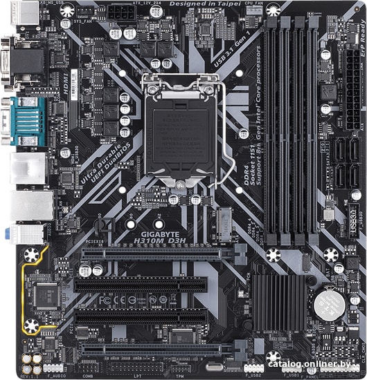 

Материнская плата Gigabyte H310M D3H (rev. 1.1)