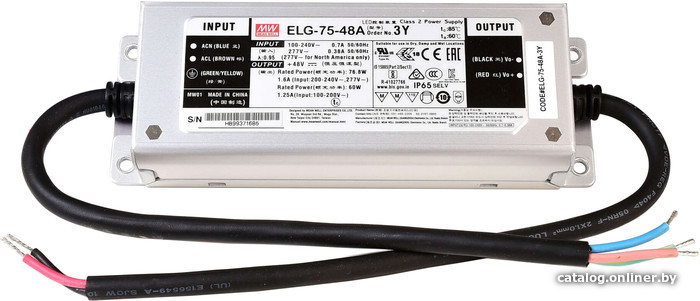 

Блок питания Deko-Light CV. ELG-75-48A 872116