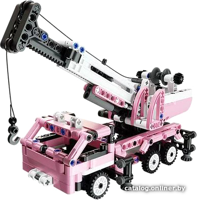 

Конструктор Onebot Мини Инженерный Автомобиль Кран GP00095CN (розовый)