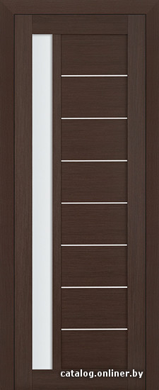 

Межкомнатная дверь ProfilDoors 37X 60x200 (венге мелинга/стекло матовое)