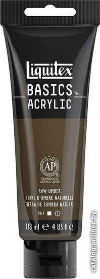 

Акриловая краска Liquitex Basics 1046331 (118 мл, умбра натуральная)