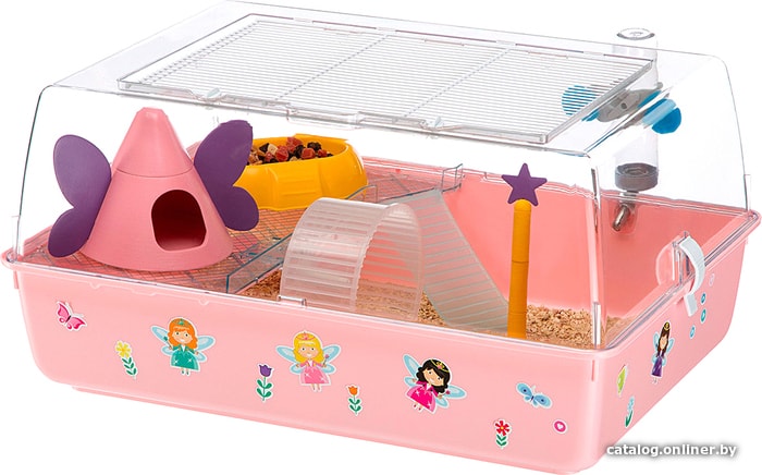 

Клетка Ferplast Mini Duna Fairies (розовый) 57075480W2