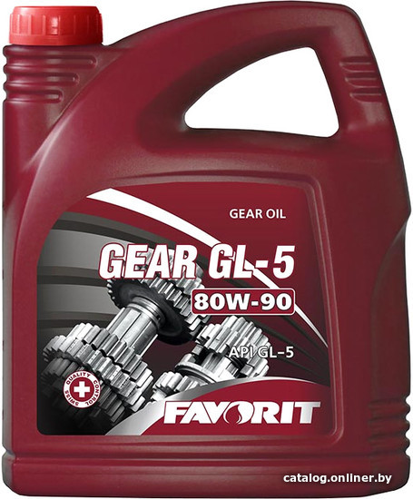 

Трансмиссионное масло Favorit Gear 80W-90 GL-5 5л