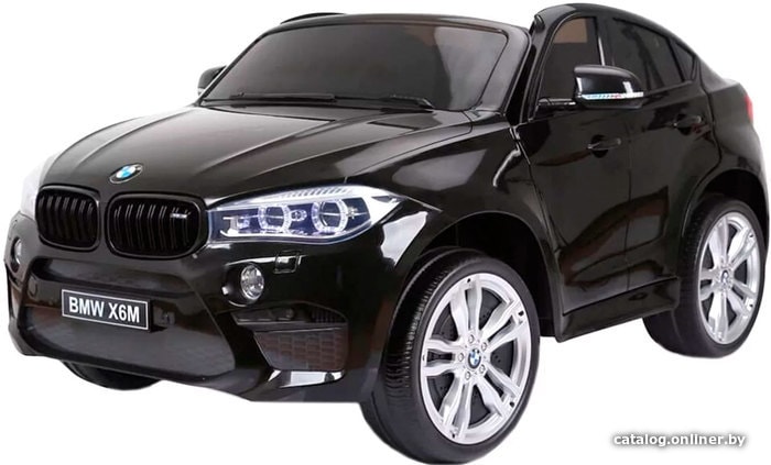 

Электромобиль RiverToys BMW X6M JJ2168 (черный)