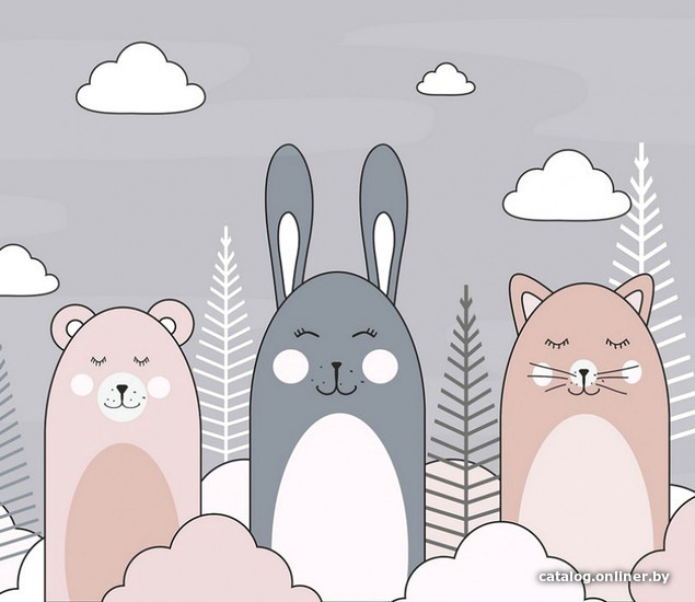 

Фотообои Citydecor Cute&Lovely 4 с защитным покрытием 300x260