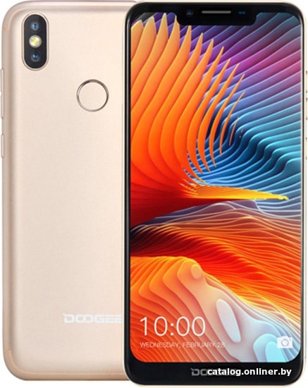 

Смартфон Doogee BL5500 Lite (золотистый)