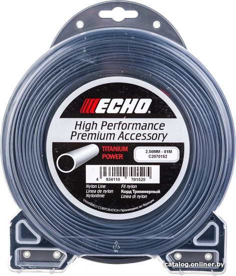 

Леска для триммера Echo Titanium Power Line C2070152