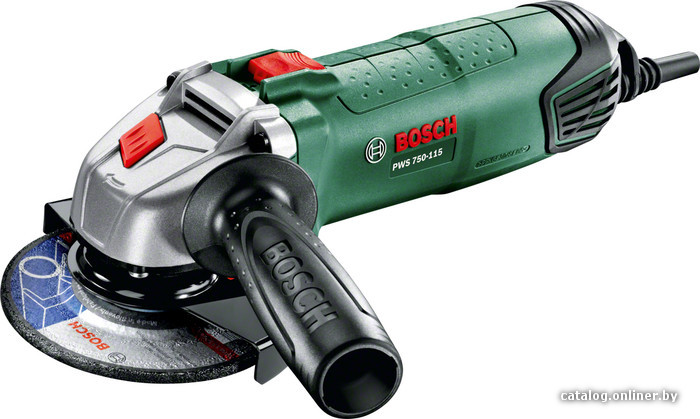 

Угловая шлифмашина Bosch PWS 750-115 (06033A2421)