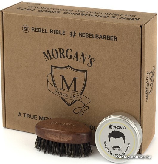 

Подарочный набор Morgan’s Подарочный набор крем + щетка для бороды и усов