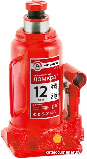 

Бутылочный домкрат Autoprofi DG-12 12т