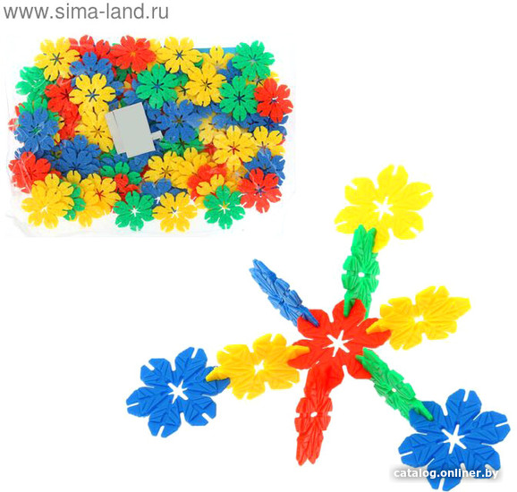 

Конструктор Sima-Land Снежинки 1568837