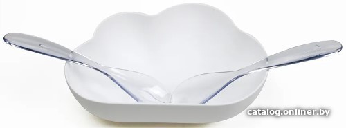 

Салатник Qualy Cloud QL10265-WH-CL