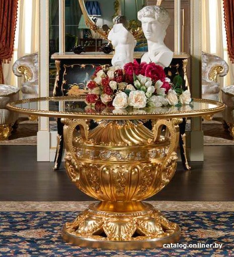 

Кухонный стол Vimercati Versailles Crystal 120x120